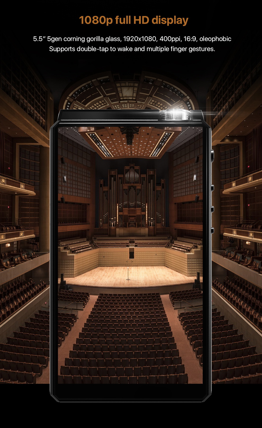 HiBy R8 Dap พกพา ชิป Dual AK4497 DAC รองรับ Hi-Res