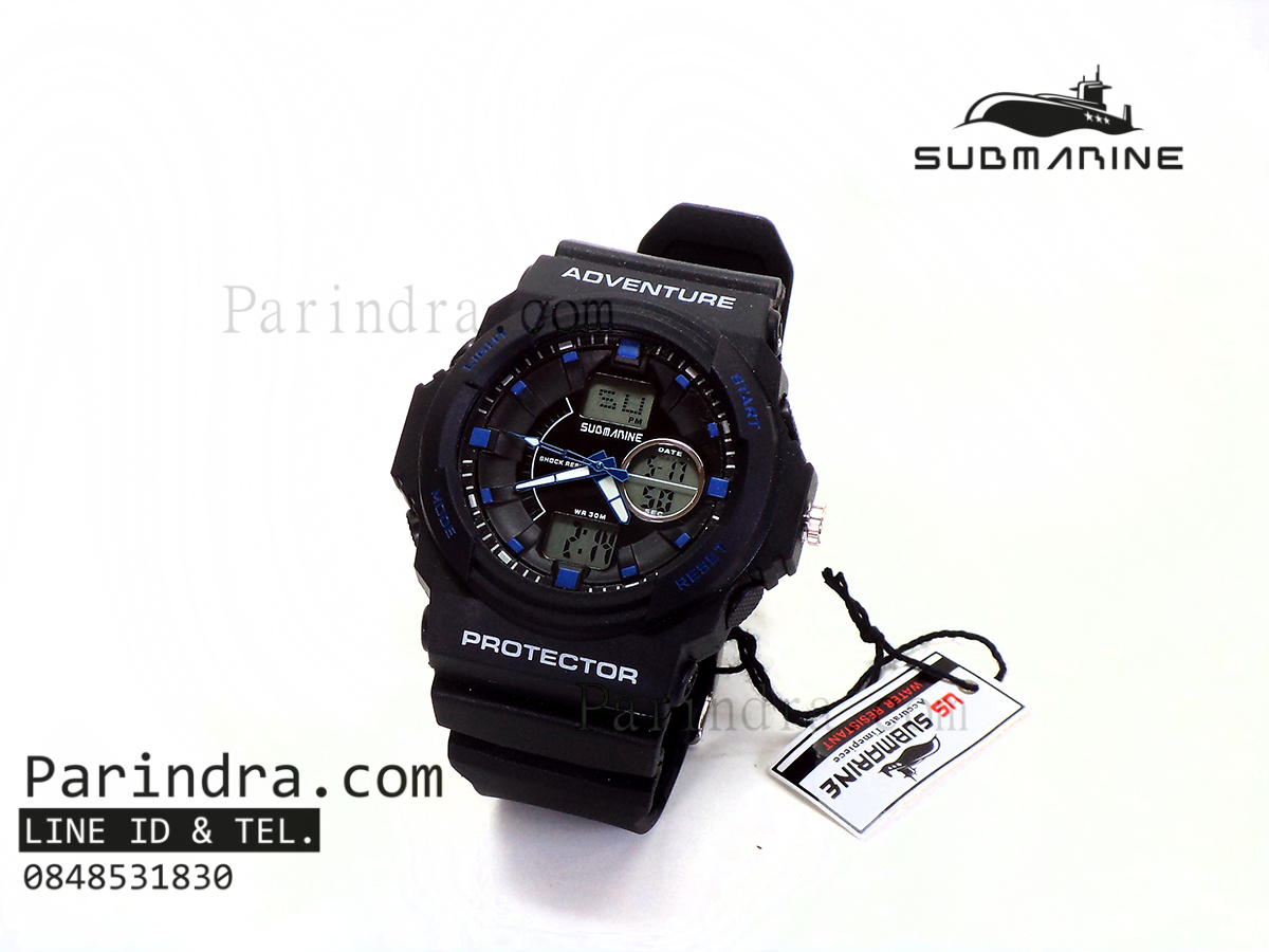 นาฬิกา US submarine Aventure Protecter รุ่น TP3141M สีดำน้ำเงิน