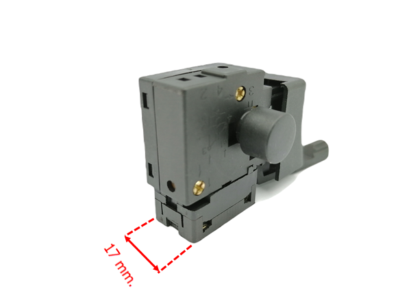 สวิทช์ #3 สว่าน Makita-Maktec ปรับ ซ้าย-ขวา ใช้ได้หลายรุ่น เช่น MT60, MT603, MT607, MT651, MT653, MT814, M0600, M0801, M0810, M6001, M6002, M6501, HP1630, 6412 เป็นต้น