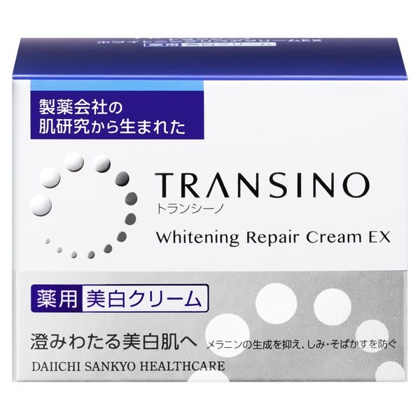 ครีมลดฝ้าและจุดด่างดำ Transino Whitening Repair Cream EX ตัวดังจากญี่ปุ่น ขนาด 35 กรัม