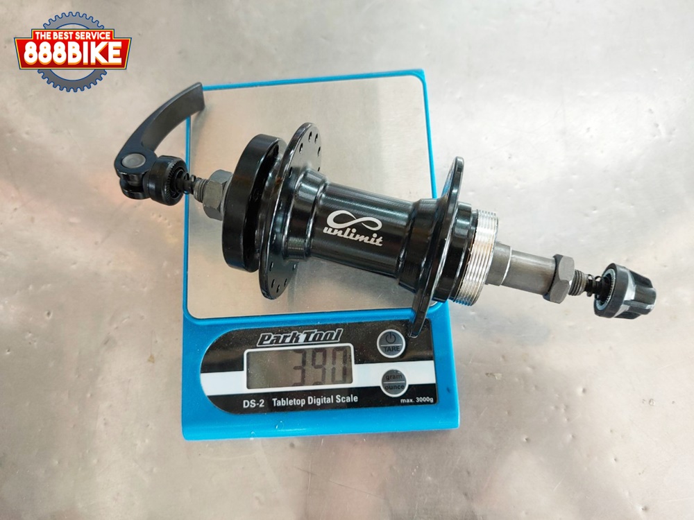 ดุมดิสเสือภูเขา UNLIMIT Sealed bearing หน้า/หลัง โม่อลูฯ สีดำ 32H (ราคาต่อ 1ดุม)