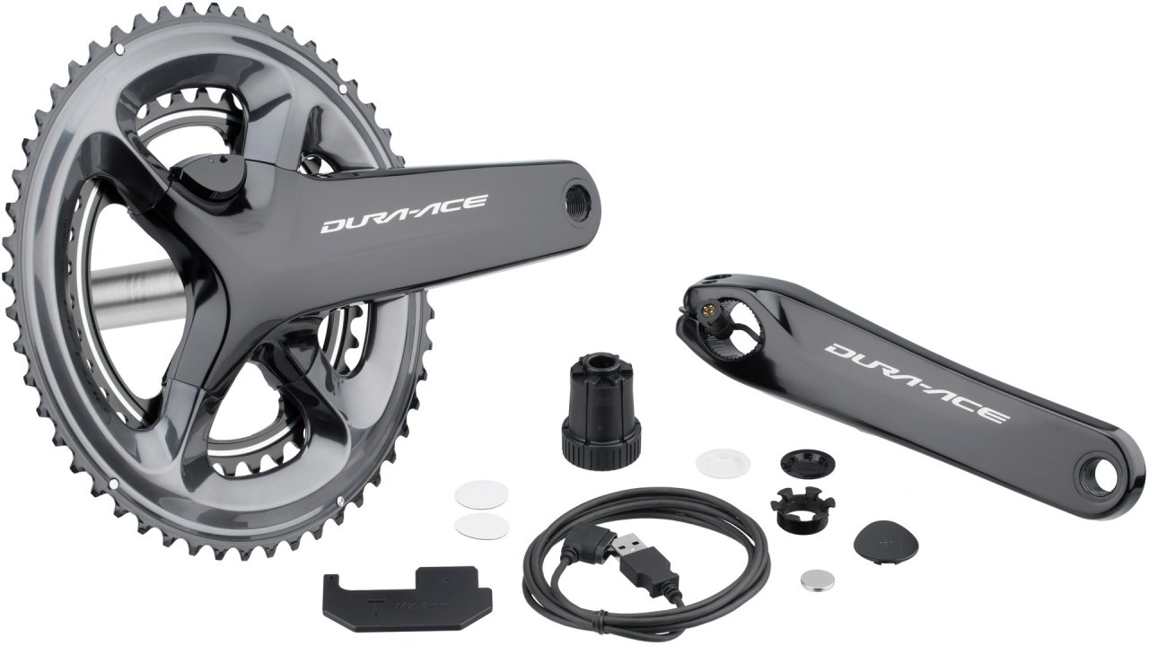 จาน DURA-ACE, FC-R9100-P, POWER METER, 52x36T, 170, 172.5, 175MM, มีกล่อง