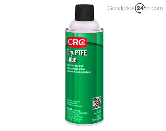 c-159. CRC Dry PTFE Lube สเปรย์หล่อลื่นชนิดแห้ง ผสมเทฟลอน 284 g.