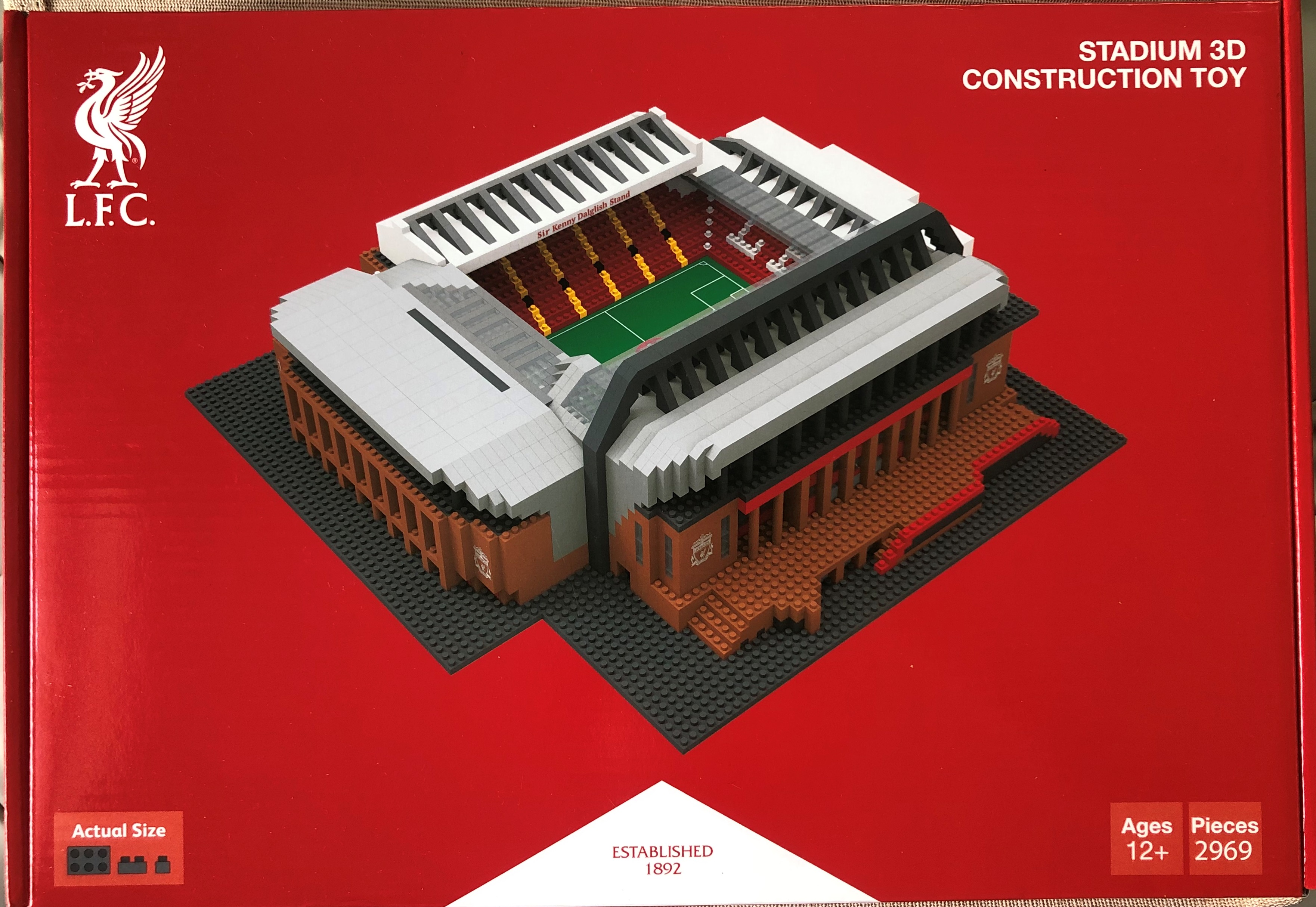 โมเดลสนามฟุตบอล สโมสรลิเวอร์พูล - สนามแอนฟิลด์ ใหม่ / LIVERPOOL Football Club Football Stadium Model - ANFIELD Stadium NEW