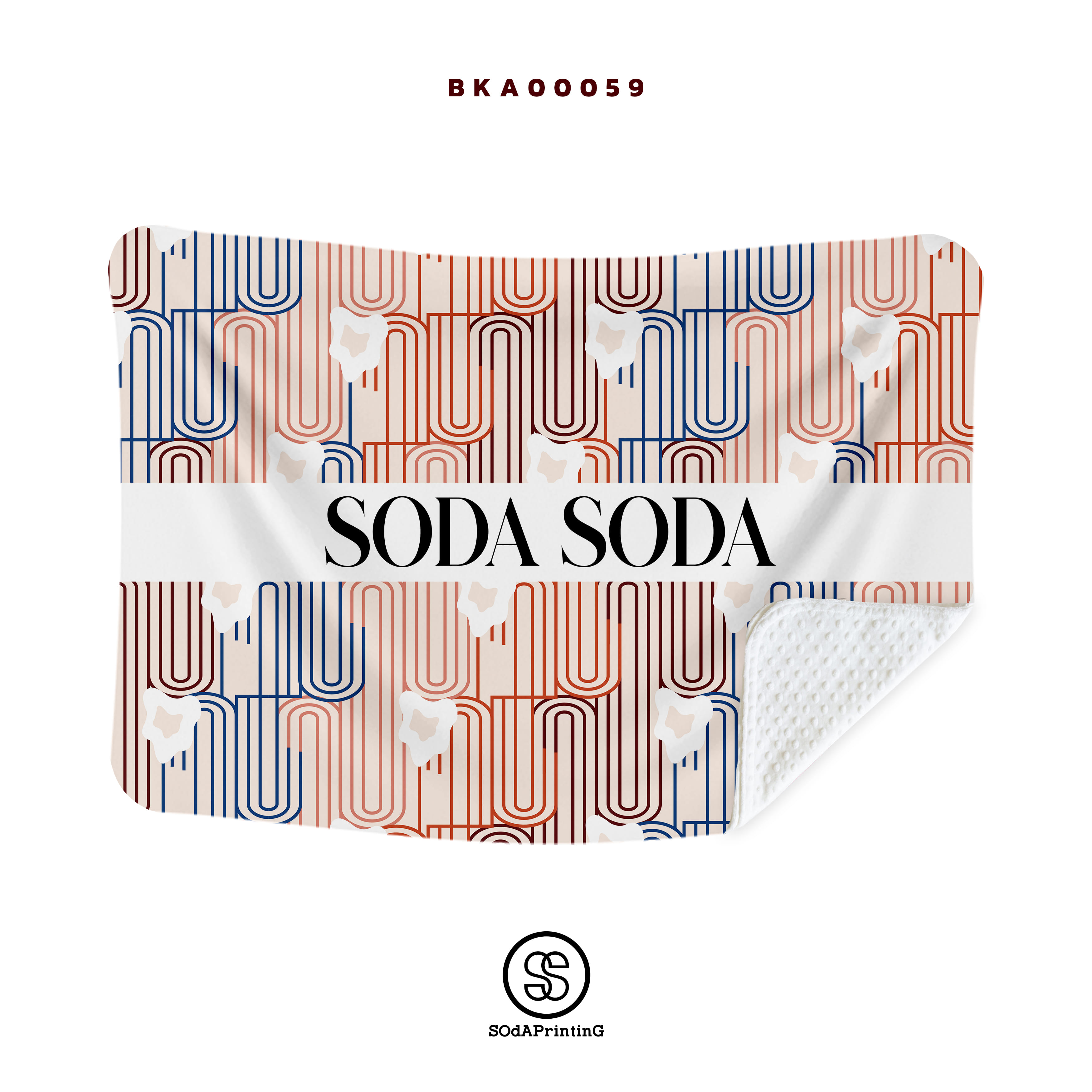ผ้าห่มอเนกประสงค์ ใส่ชื่อได้ รหัส BKA00059 #SOdAblanket #SodAhome