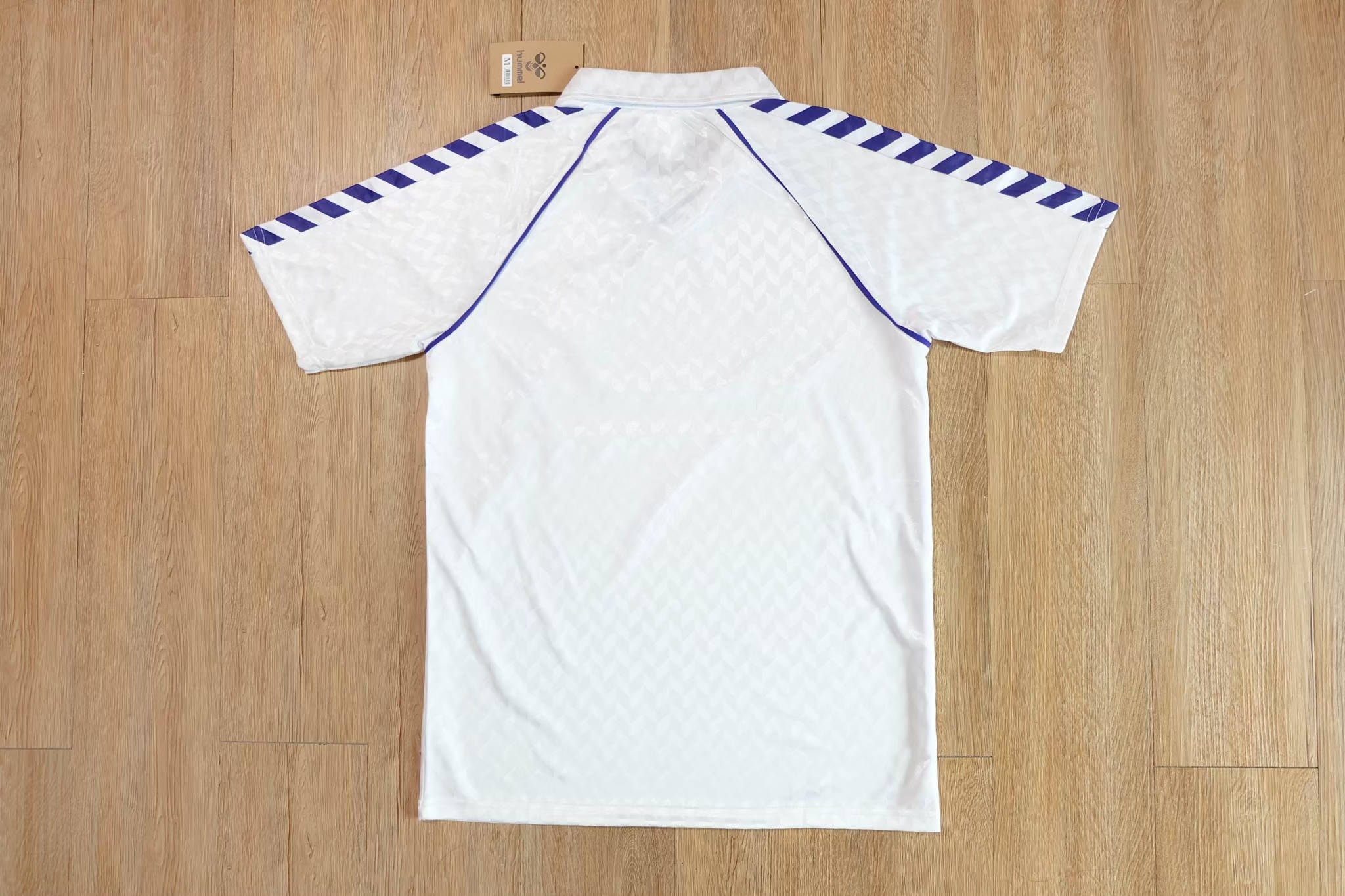 Real Madrid 1998/99 Vintage Jersey เสื้อฟุตบอลมาดริดย้อนยุค Parmalat