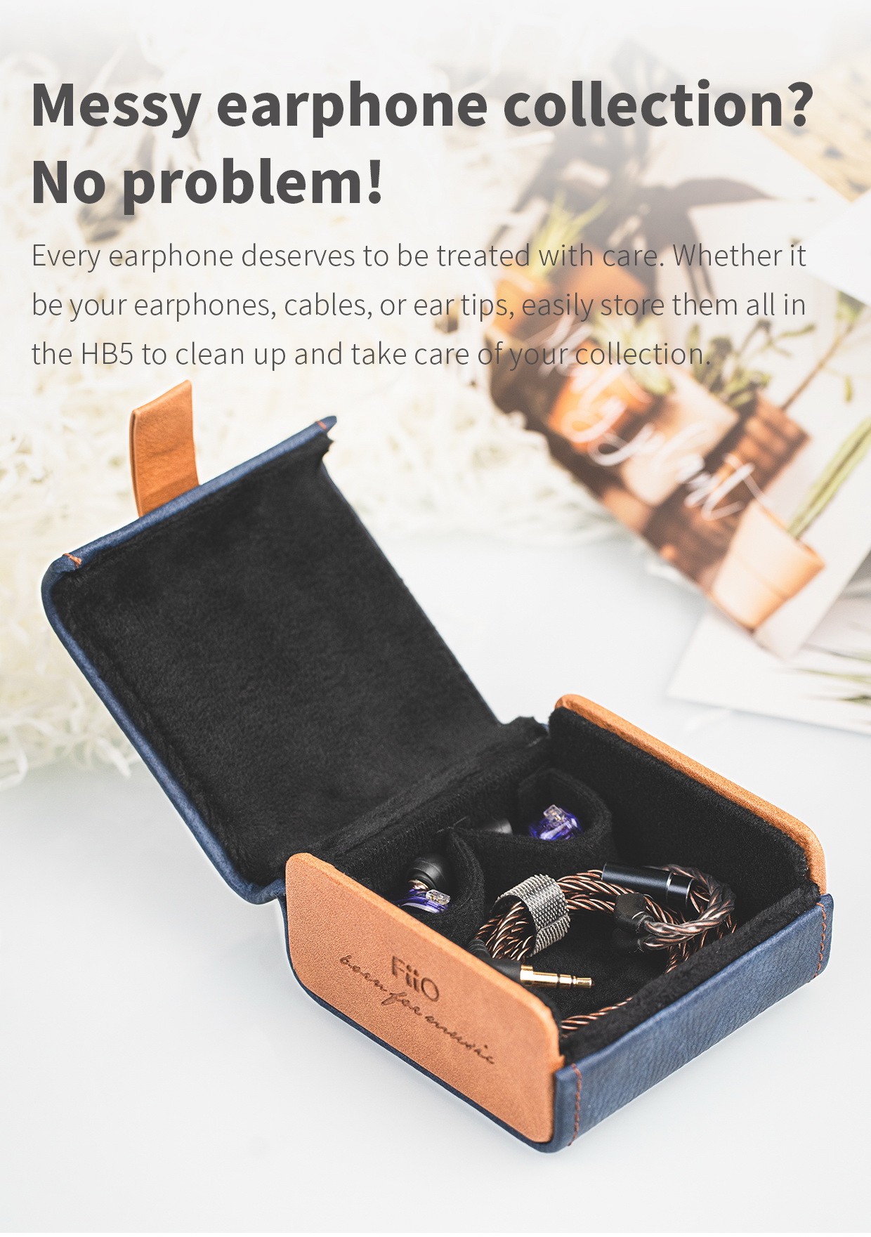 ขาย FiiO HB5 เคสเก็บหูฟังพกพากันกระแทก