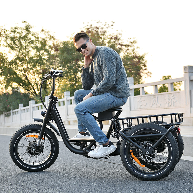 OTMAR OTM-T16 จักรยานสามล้อไฟฟ้า 48V 750W | ยางFATBIKE | วิ่งได้ 220km | ฿69,900