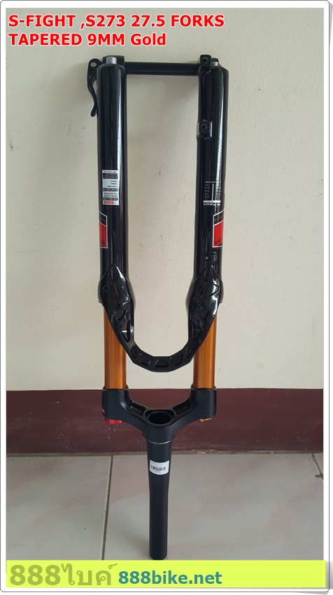 โช๊คลม S-Fight Air fork คอเทเปอร์ แกน15 (30mm.) 2016 ,S293