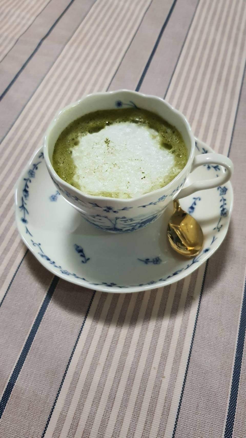 Sushiro Matcha Green tea ผงชาเขียว จากร้าน Sushiro