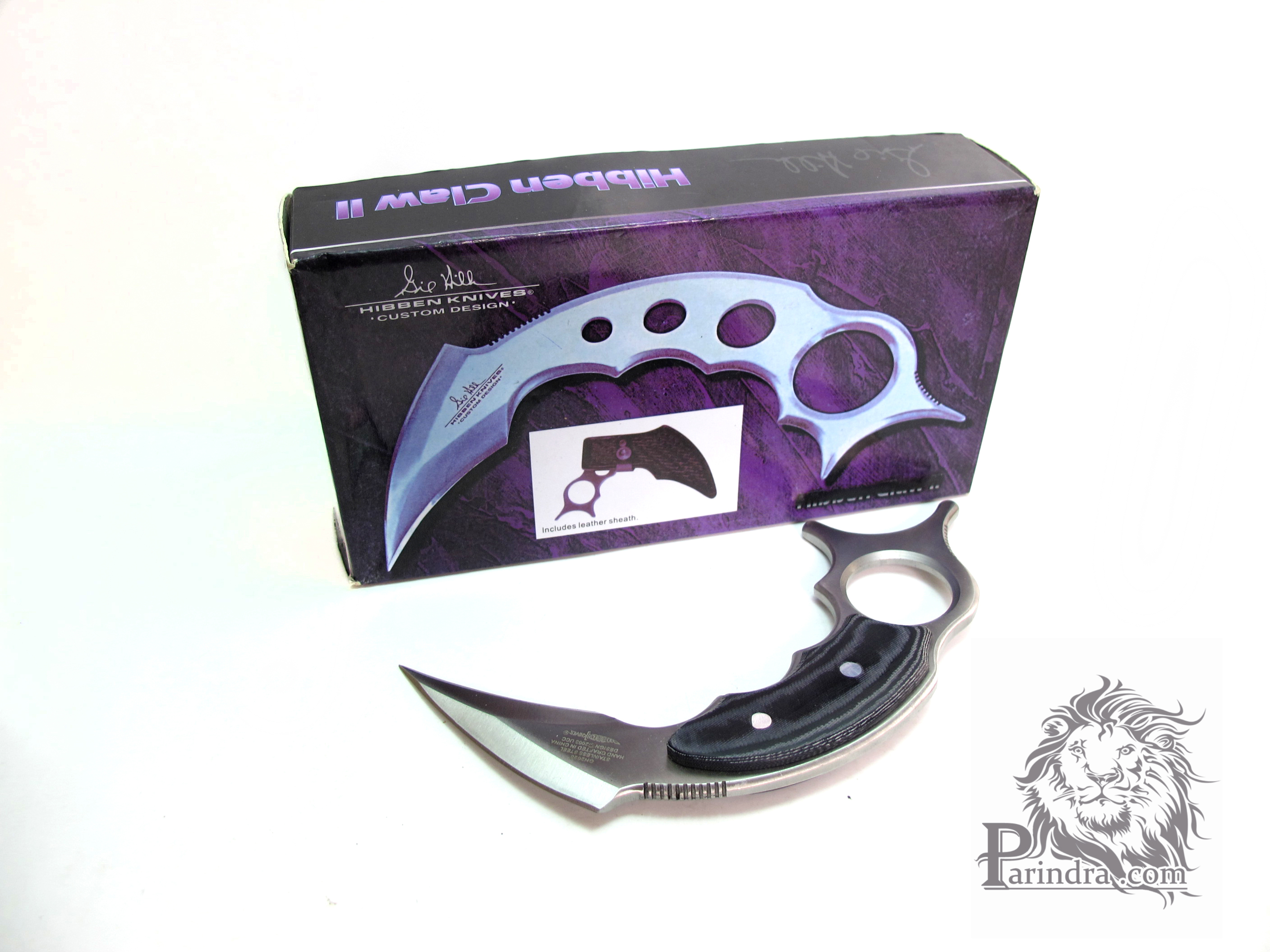 มีดคารัมบิตใบตาย Hibben Claw ll ด้าม Micarta OEM