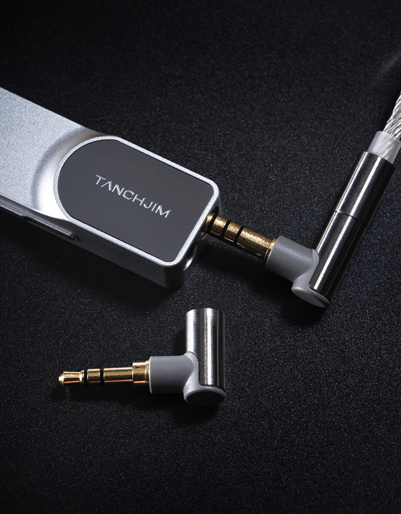 TANCHJIM CableX สายอัพเกรดโลหะผสม ทองแดง ชุบเงิน ถอดเปลี่ยนปลั๊กได้ ประกันศูนย์ไทย