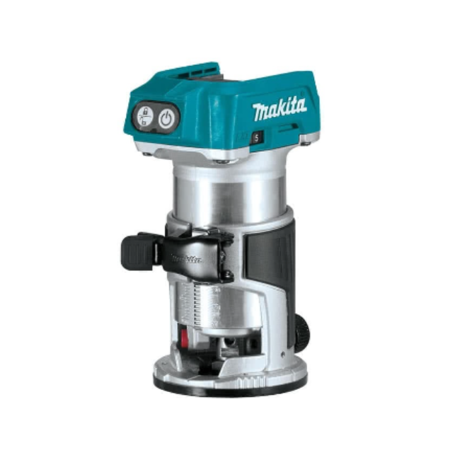 TILT BASE SET เครื่องทริมเมอร์ Makita มากีต้า รุ่น DRT50, RT0700C Pn.198987-9 (แท้) ##