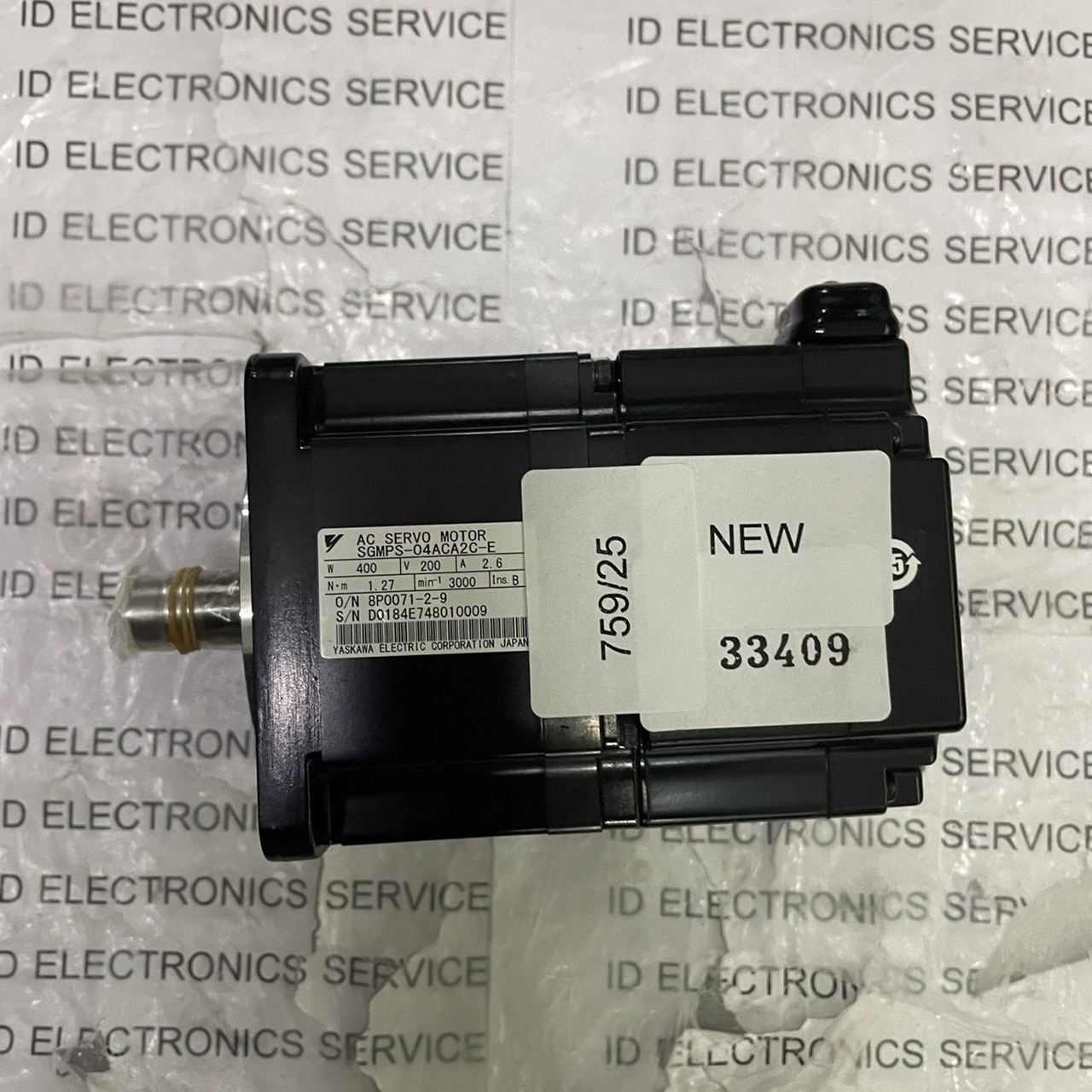 SGMPS-04ACA2C-E SERVO MOTOR " YASKAWA "