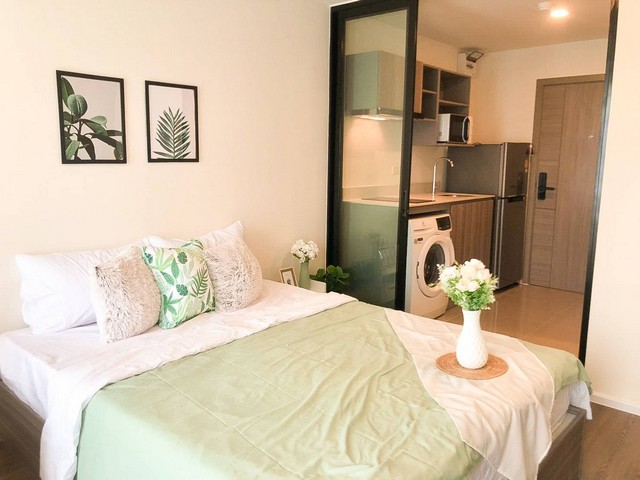 ให้เช่าคอนโด ดิ ออริจิ้น รามอินทรา 83 สเตชั่น 23 ตร.ม.ห้องใหม่ ตกแต่งครบ พร้อมอยู่