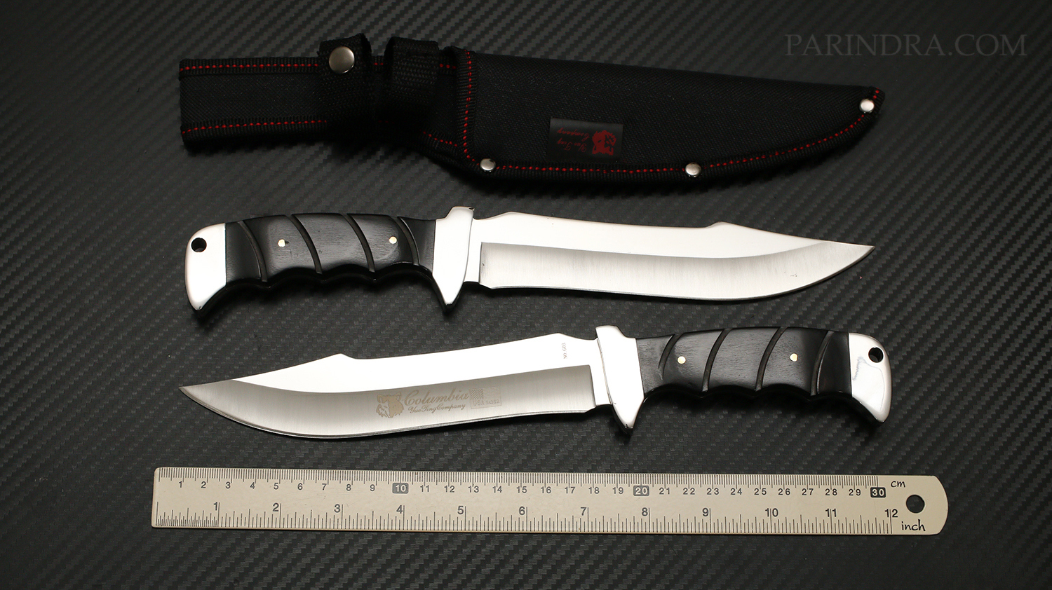 มีดเดินป่า COLUMBIA รุ่น G03 ใบมีดสวย คมมาก สำเนา