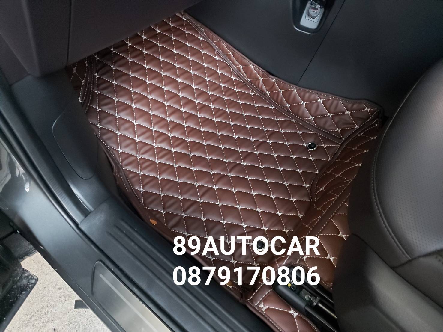 Mazda CX-8 ปูพรม6D สีกาแฟ เข้ารูป เต็มคัน