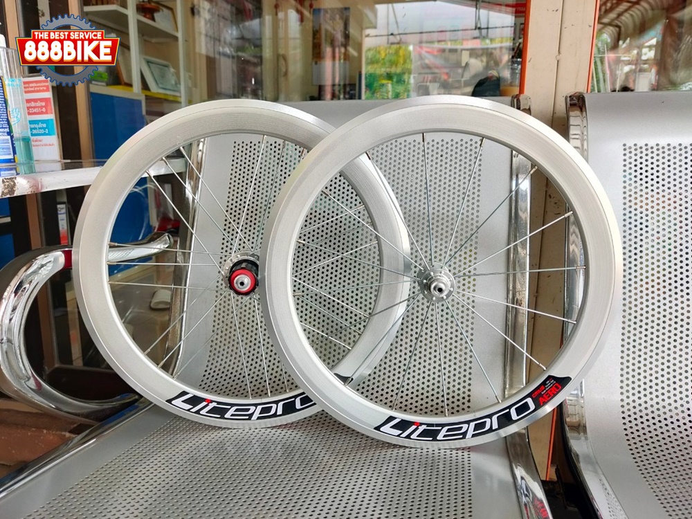 ชุดล้อสำเร็จ 20นิ้ว LITEPRO CRIUS AERO Double Wall Super Aluminum T10 ริมเบรค ขนาด 406 และขนาด 451