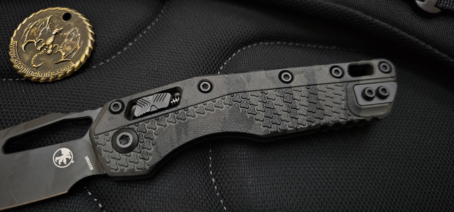 Microtech MSI Ram-Lok Tri Grip Mid Tiger