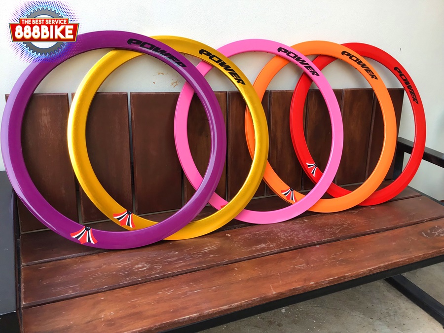 ขอบล้ออลูมิเนียมสองชั้น 700C 36H "Power Cycle) สูง 50 มม.,P14DT-50 (ขาย/วง)