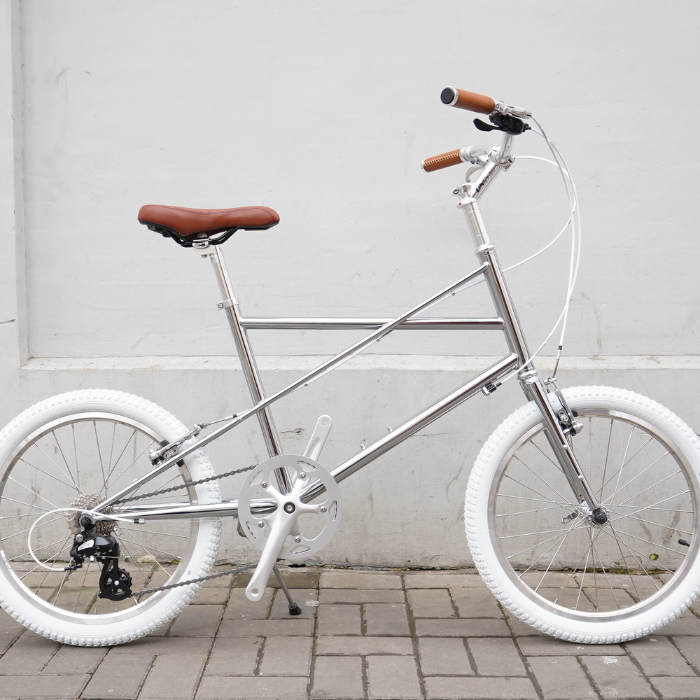 จักรยานมินิเวโล่ 2Wheels MINIVELO X Cross Tube – เฟรม Cr-Mo 4130 8 สปีด Shimano ล้อ 20 นิ้ว | 9 สีวินเทจ