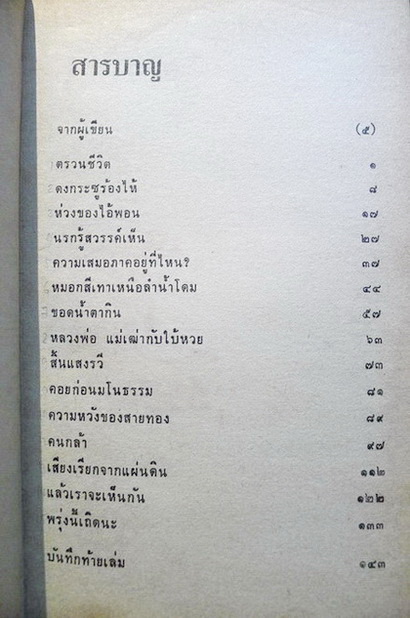 รวมเรื่องสั้น ' ขอดน้ำตากิน ' : ผลงานของ สำเริง คำพะอุ