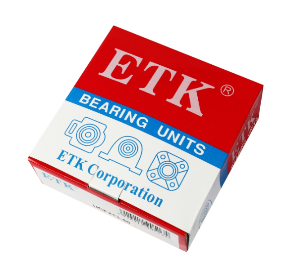 ตลับลูกปืนตุ๊กตา ทรงสี่เหลื่ยม ระบบซีลป้องกันฝุ่น รูเพลา 2-1/2 นิ้ว ETK อีทีเค รุ่น UCF213-40 Pn.E151-0060 (แท้) ##