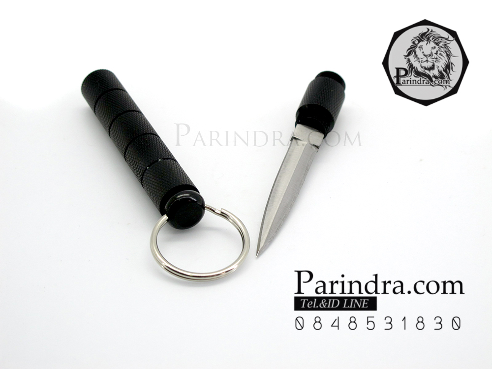 มีดปากกา เสือซ่อนเล็บ สีดำ ปกปิดมิดชิด