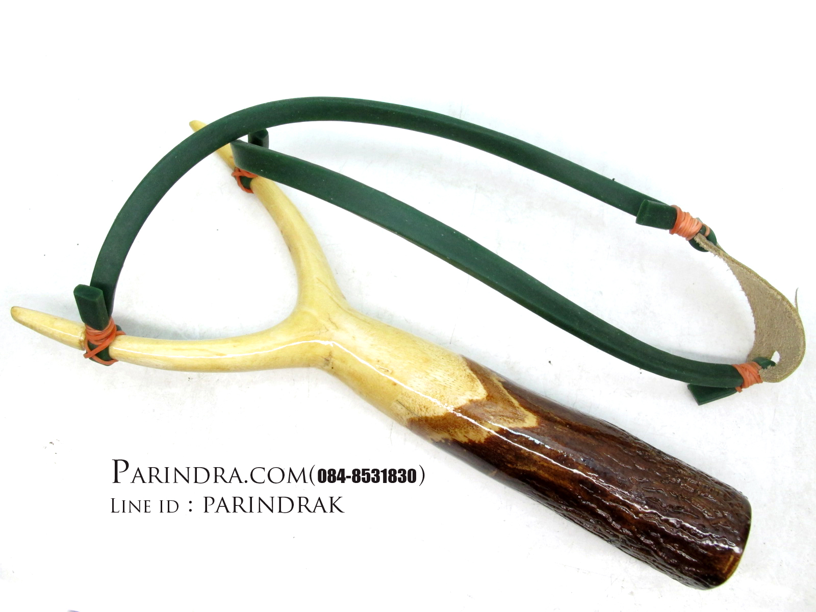 หนังสติ๊กไม้มะขามขัดมัน เงา สวยงาม ยิงแม่นๆ A1