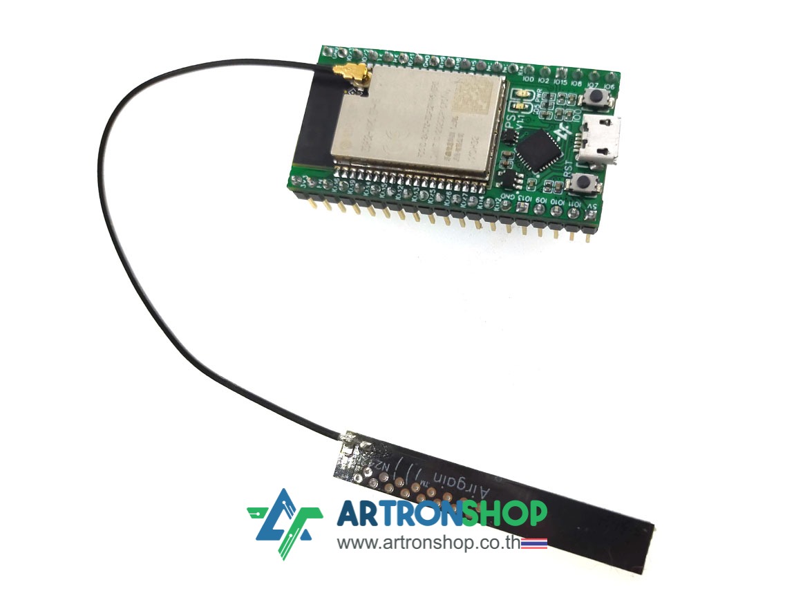 IOXESP32PS บอร์ดพัฒนา ESP32 แรม 4MB เสานอก