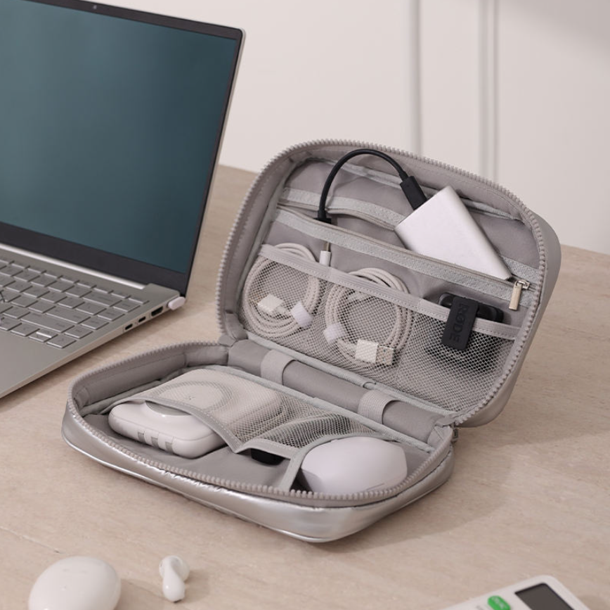 กระเป๋าอเนกประสงค์จัดระเบียบผ้านุ่มนิ่ม รุ่น RH2472 ขนาด ก.24*ส.14.5*ก้น 5 ซม.