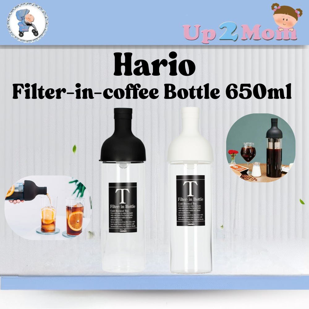 Hario Filter-in-coffee Bottle ขนาด 650ml Cold Brew Tea Fic-70 (ขวด cold brew / ขวด infused water)