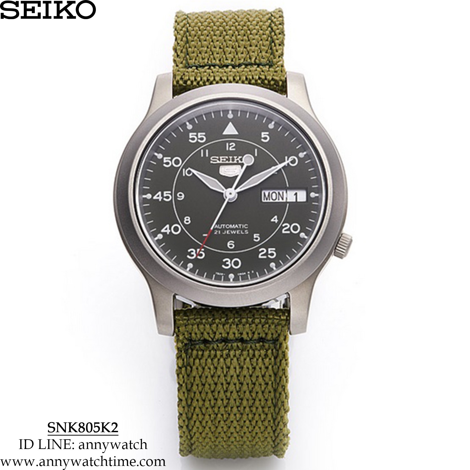 SEIKO SNK805K2