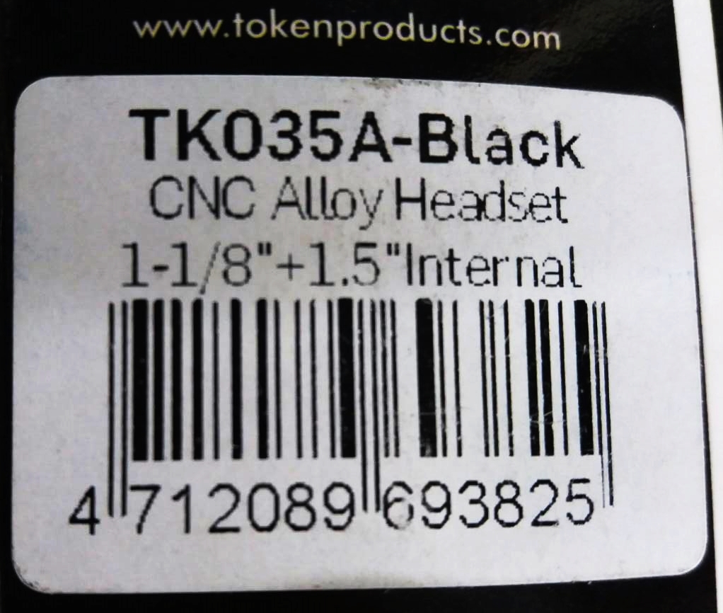 ถ้วยคอเทเปอร์ TOKEN TK035A-56 บ่าใหญ่ ถ้วยคอฝัง บ่าใหญ่บน 1 1/8' ล่าง1 1/2' ลูกปืนอย่างดี, 44/56MM.