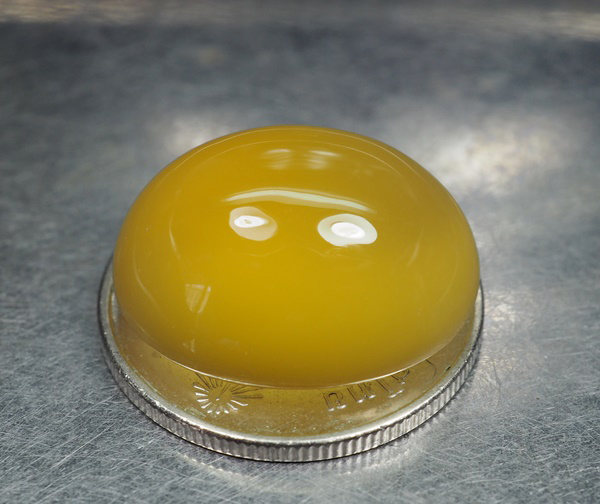 คาลซิโดนีสีเหลือง(Yellow Chalcedony) 17.82 กะรัต
