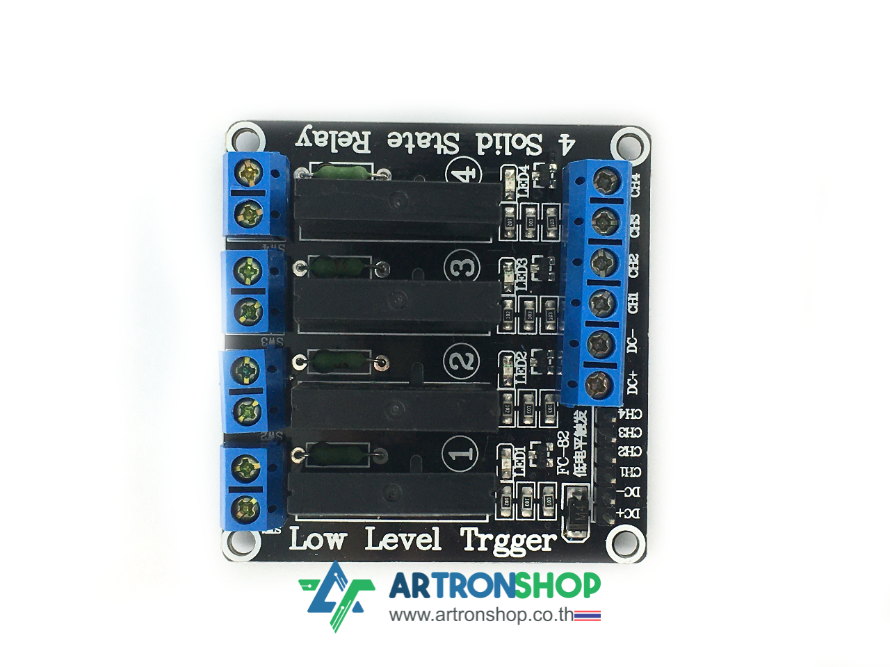 4 Channel 5V 2A Solid State Relay G3MB-202P โซลิดสเตตรีเลย์ 4 ช่อง 2A