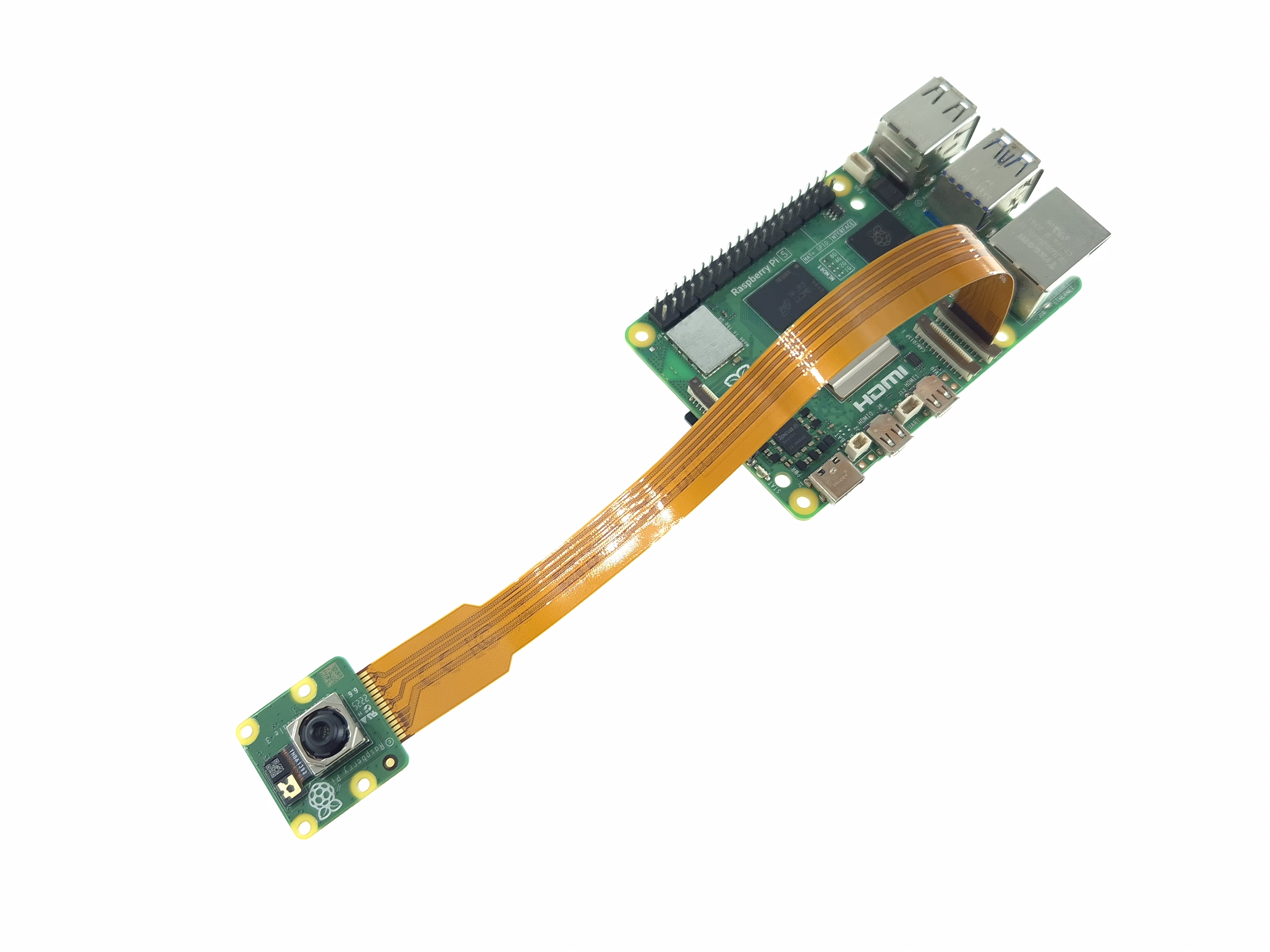 สายต่อกล้อง Raspberry Pi Camera Cable Standard - Mini 15-Way to 22-Way
