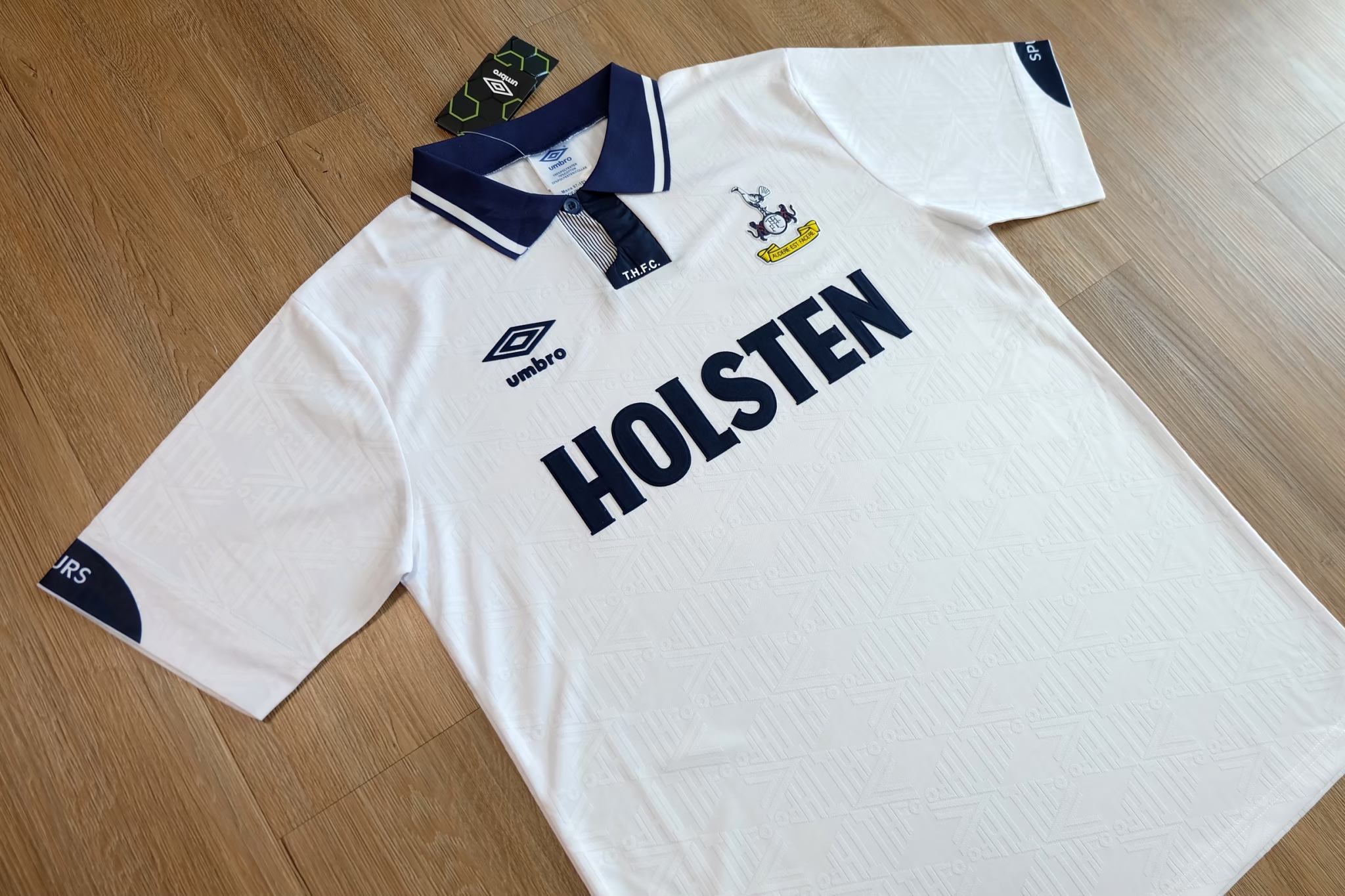 Tottenham Hotspur 1993/94 Home Umbro Retro เสื้อบอลย้อนยุคสเปอร์ เสื้อบอลย้อนยุคท็อตแนม ฮ็อทสเปอร์