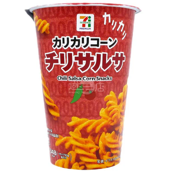 🧀 ขนมชีสเกลียว Karikari Corn Snacks จาก 7-Eleven Japan 🧀