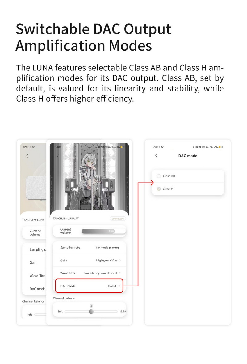 TANCHJIM Luna USB DAC/AMP พกพา ชิป DAC CS43198 x2 ประสิทธิภาพสูง ประกันศูนย์ไทย