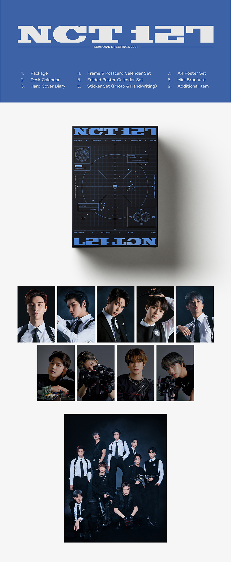 #NCT 127 - 2021 SEASON'S GREETINGS