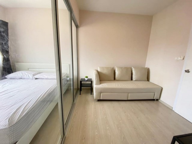 ให้เช่าพลัมคอนโด พาร์ค รังสิต ตึกC ขนาด 23 ตร.ม.เฟอร์ครบ มีเครื่องซักผ้า ใกล้ ม.กรุงเทพ