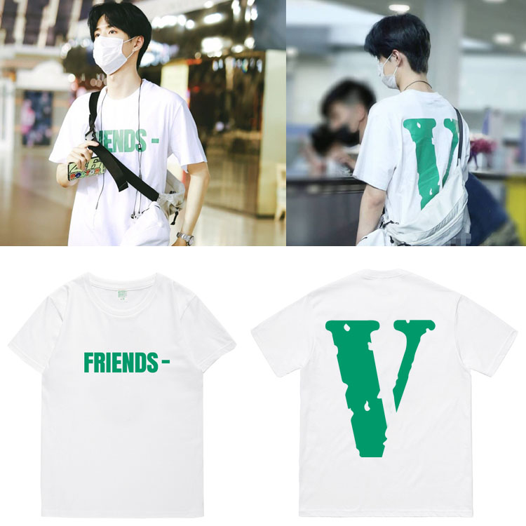 เสื้อยืด (T-Shirt) Freinds แบบ หวังอี้ป๋อ
