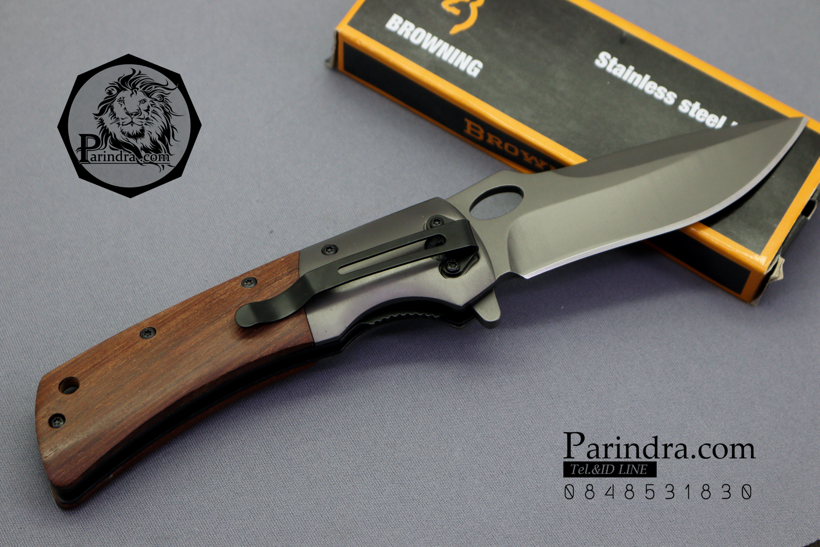 มีดพับ Browning รุ่น DA62 ขนาด 9 นิ้ว แข็งแรง หนักตัน ทนทานมาก (OEM)