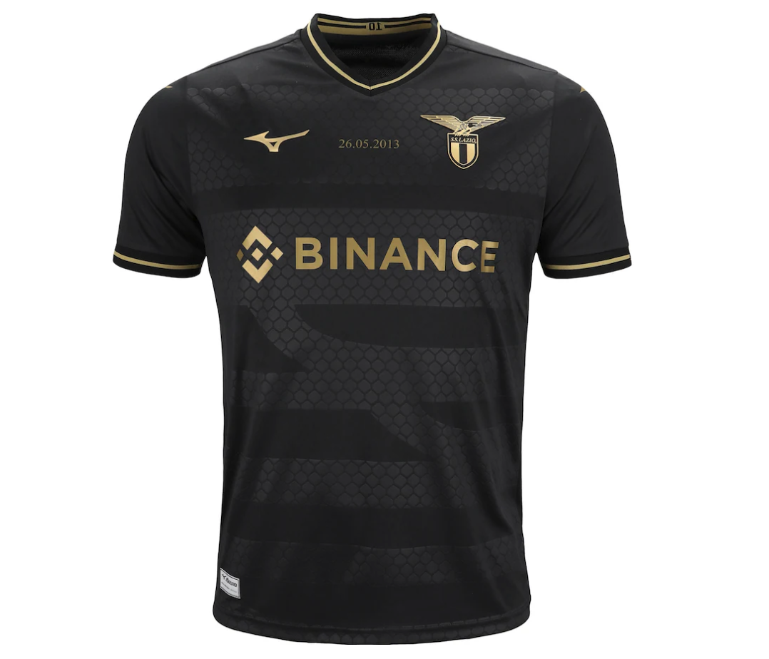 เสื้อทีมลาซิโอ 2022 2023 S.S. Lazio Mizuno Special รุ่นพิเศษพร้อมกล่องของขวัญ ของแท้