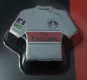 เข็มกลัด ฟุตบอล สโมสรปารีส แซงต์ แชร์กแมง - AWAY KIT 2008/09 ใหม่ / PARIS SAINT GERMAIN Football Club Pin - AWAY KIT 2008/09 NEW