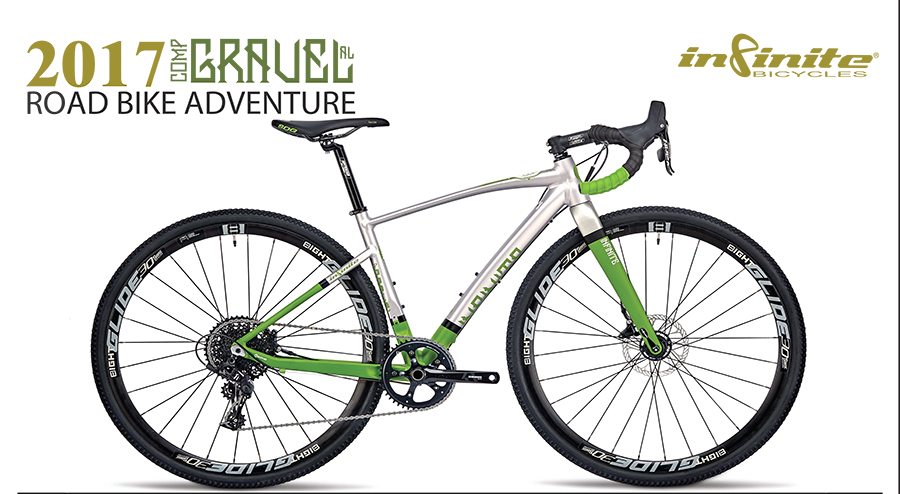 จักรยานเสือหมอบทางฝุ่น INFINITE GRAVEL COMP AL เฟรมอลู 11สปีด Sram APEX 700C