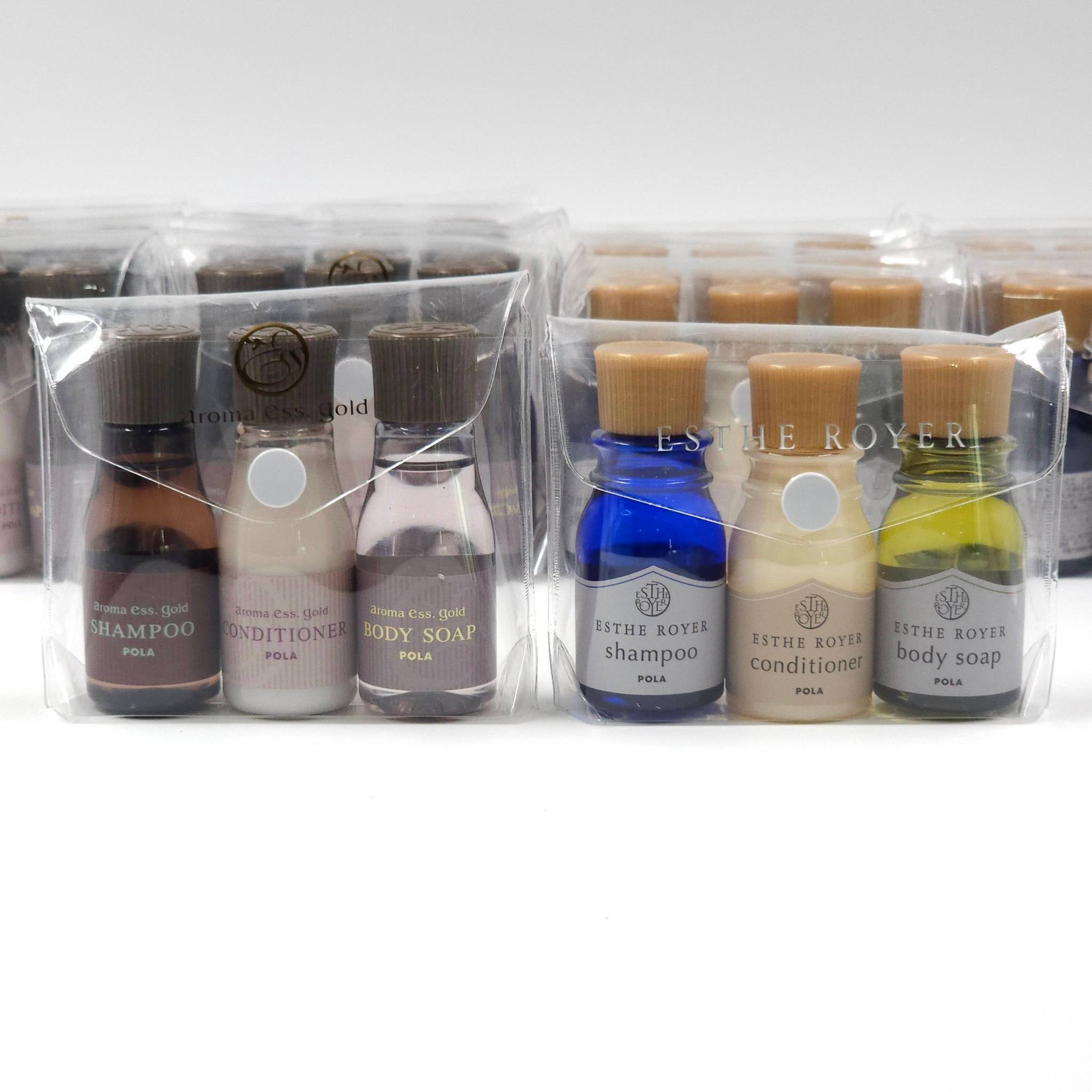 Pola Esthe Royer & Pola Aroma ess gold mini set 3 ชิ้น ชุดทดลองโพล่า