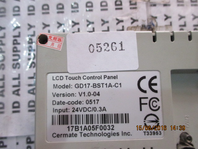 LCD TOUCH SCREEN “ CERMATE ” รุ่น GD17-BST1A-C1