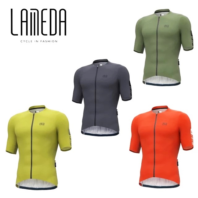เสื้อปั่นจักรยานผู้ชาย LAMEDA BETA SHORT SLEEVE 2025